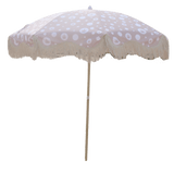 Pink Sea Shell Beach Umbrella - kailasa.com.au