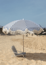 Strippped Beach Umbrella - kailasa.com.au